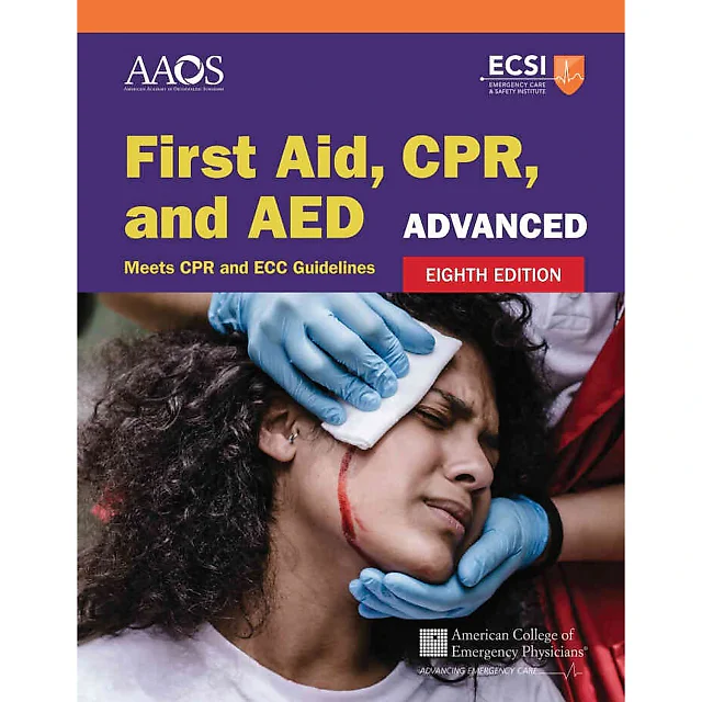 Advanced First Aid, CPR, and AED, 8th Edition