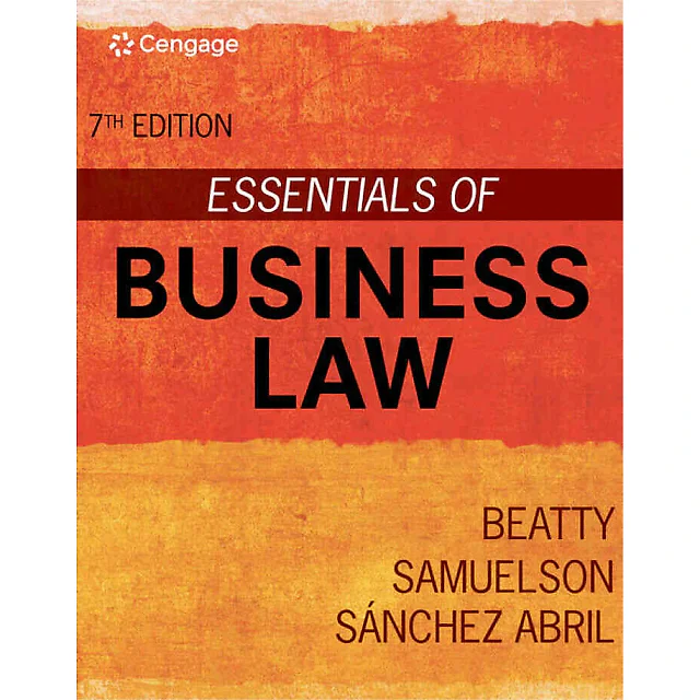 Essentials of Business Law, 7th Edition