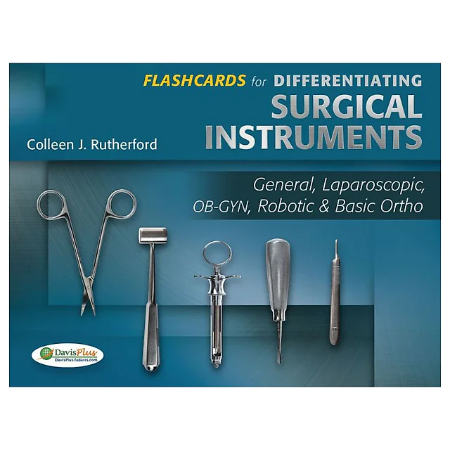 Flashcards for Differentiating Surgical Instruments: General Laparoscopic OB-GYN Robotic & Basic Ortho