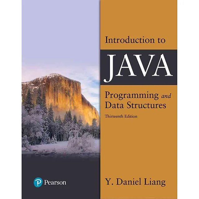 Introduction to Java Programming and Data Structures, 13th Edition