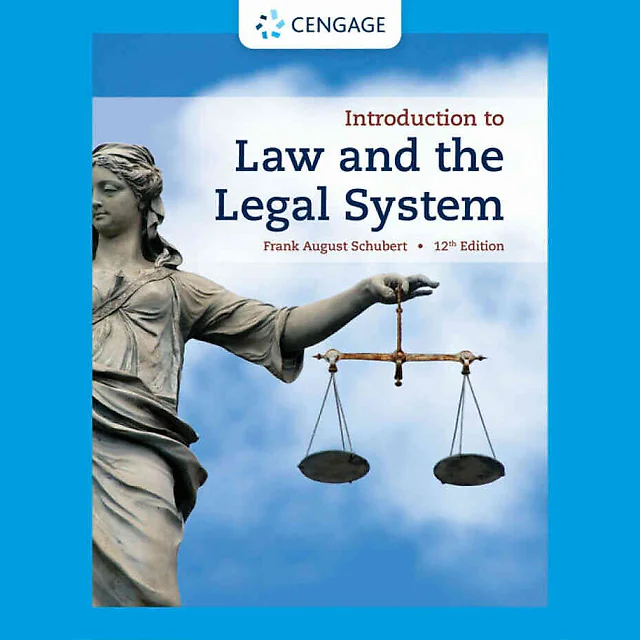 Introduction to Law and the Legal System 12th Edition