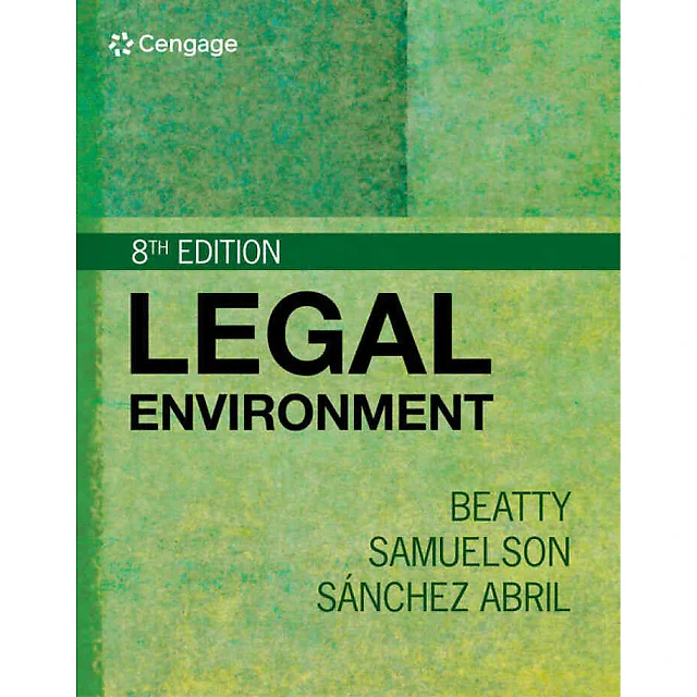 Legal Environment 8th Edition