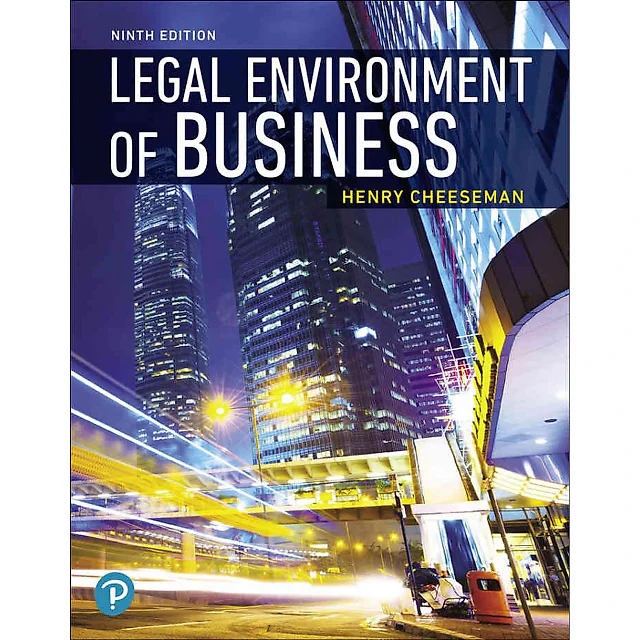 Legal Environment of Business, 9th Edition