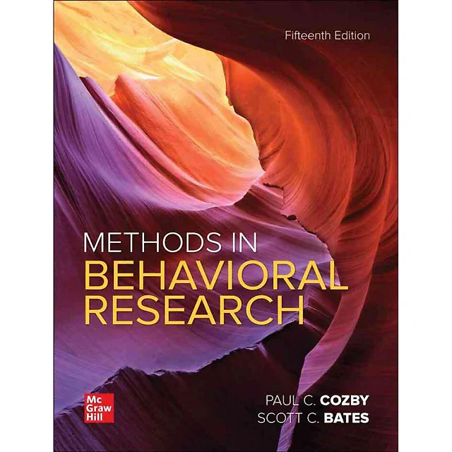 Methods in Behavioral Research, 15th Edition