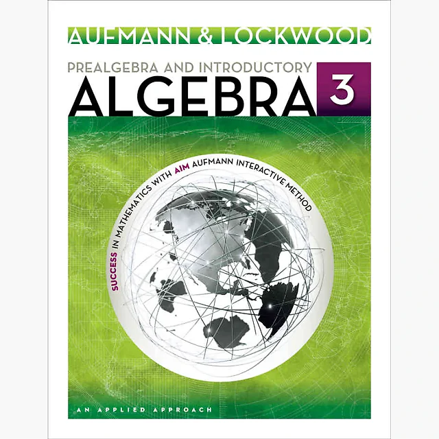 Prealgebra and Introductory Algebra: An Applied Approach, 3rd Edition