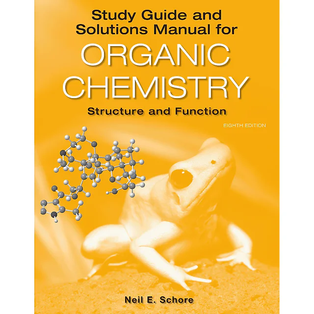 Study Guide/Solutions Manual for Organic Chemistry