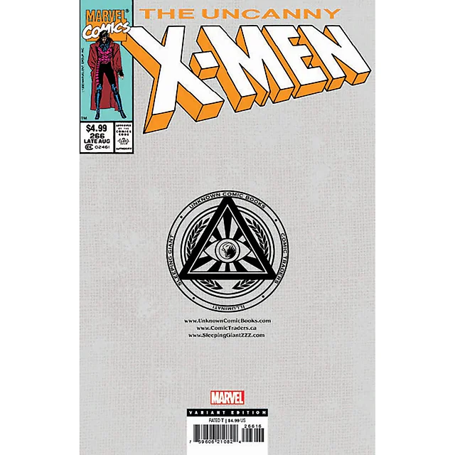 Uncanny X-Men #266 Facsimile Edition Unknown Comics Tyler Kirkham Var (08/07/2024)