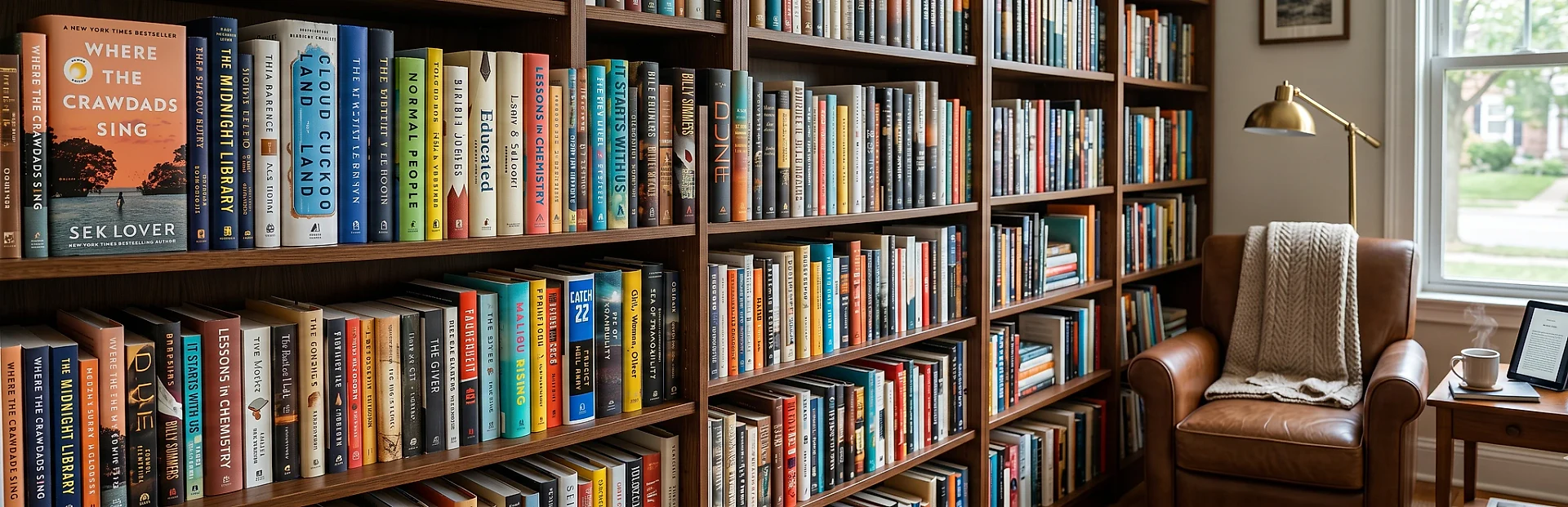 Stories worth keeping, shelves worth filling.