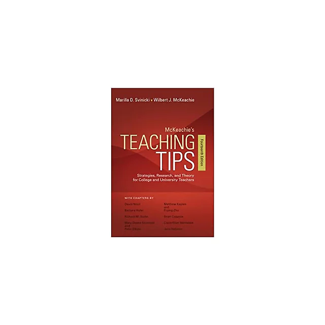McKeachie's Teaching Tips