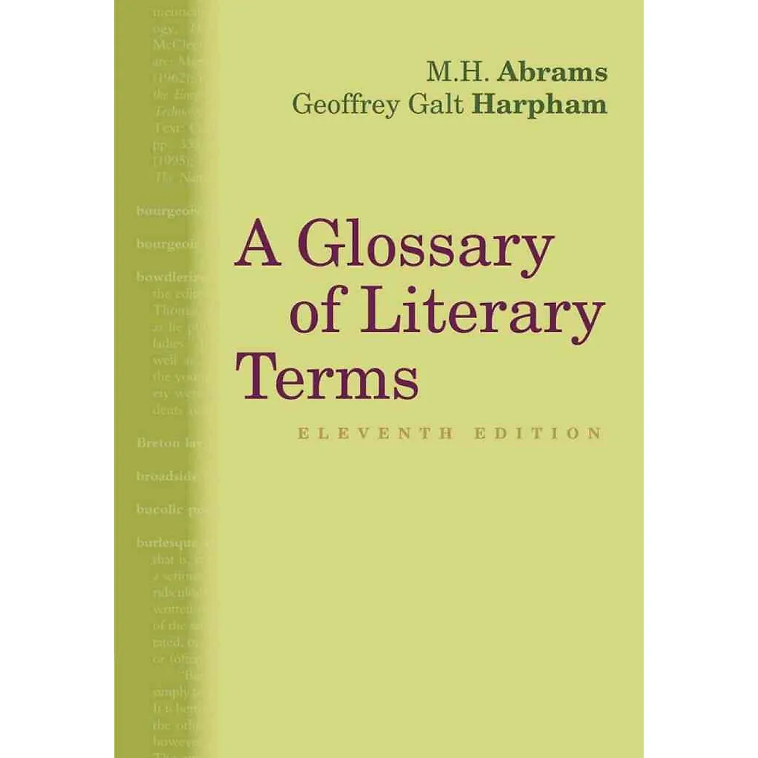 A Glossary of Literary Terms 11th Edition
