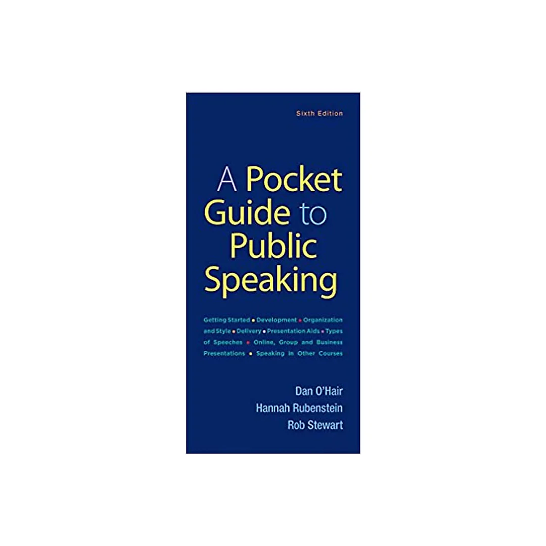 A Pocket Guide to Public Speaking (6th Edition)