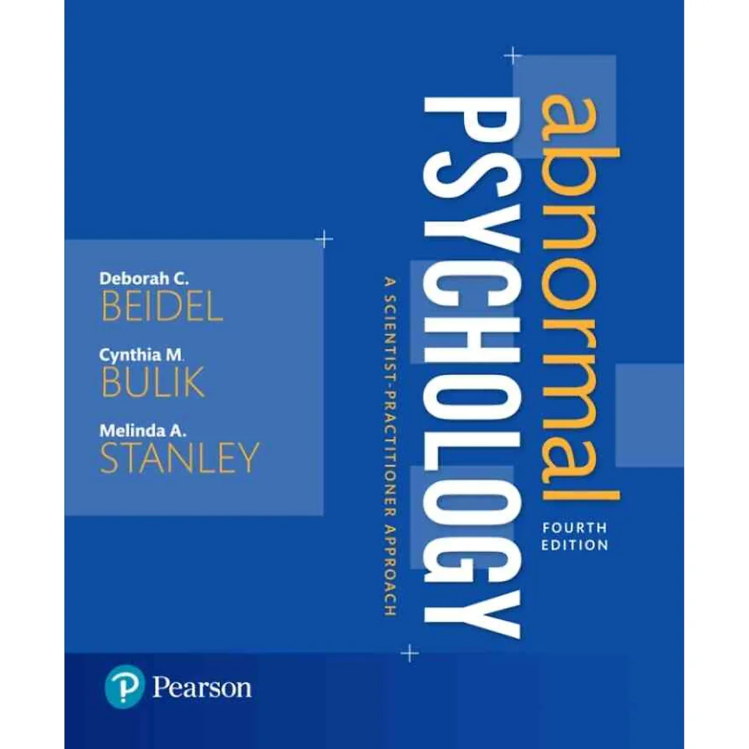 Abnormal Psychology: A Scientist-Practitioner Approach, 4th Edition