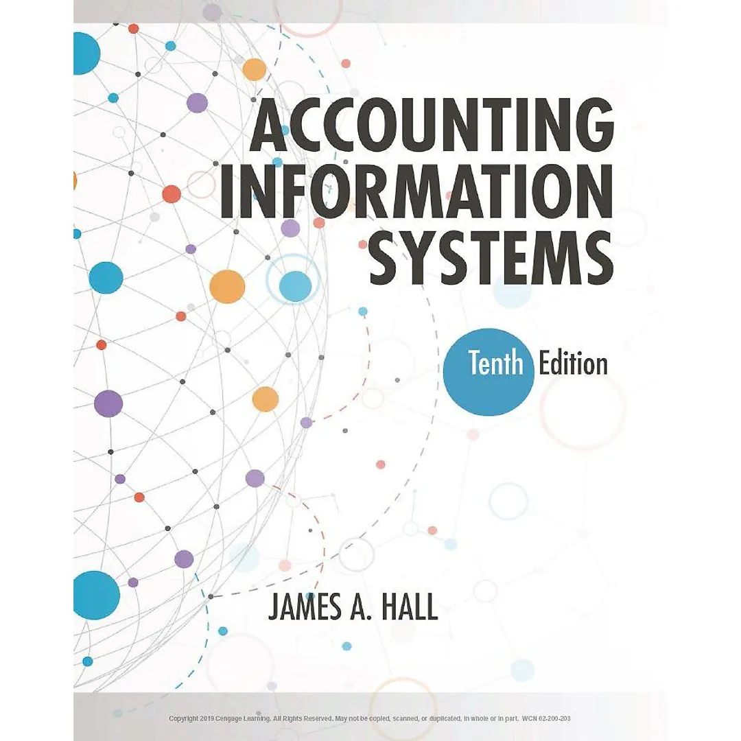 Accounting Information Systems 10th Edition by James A. Hall