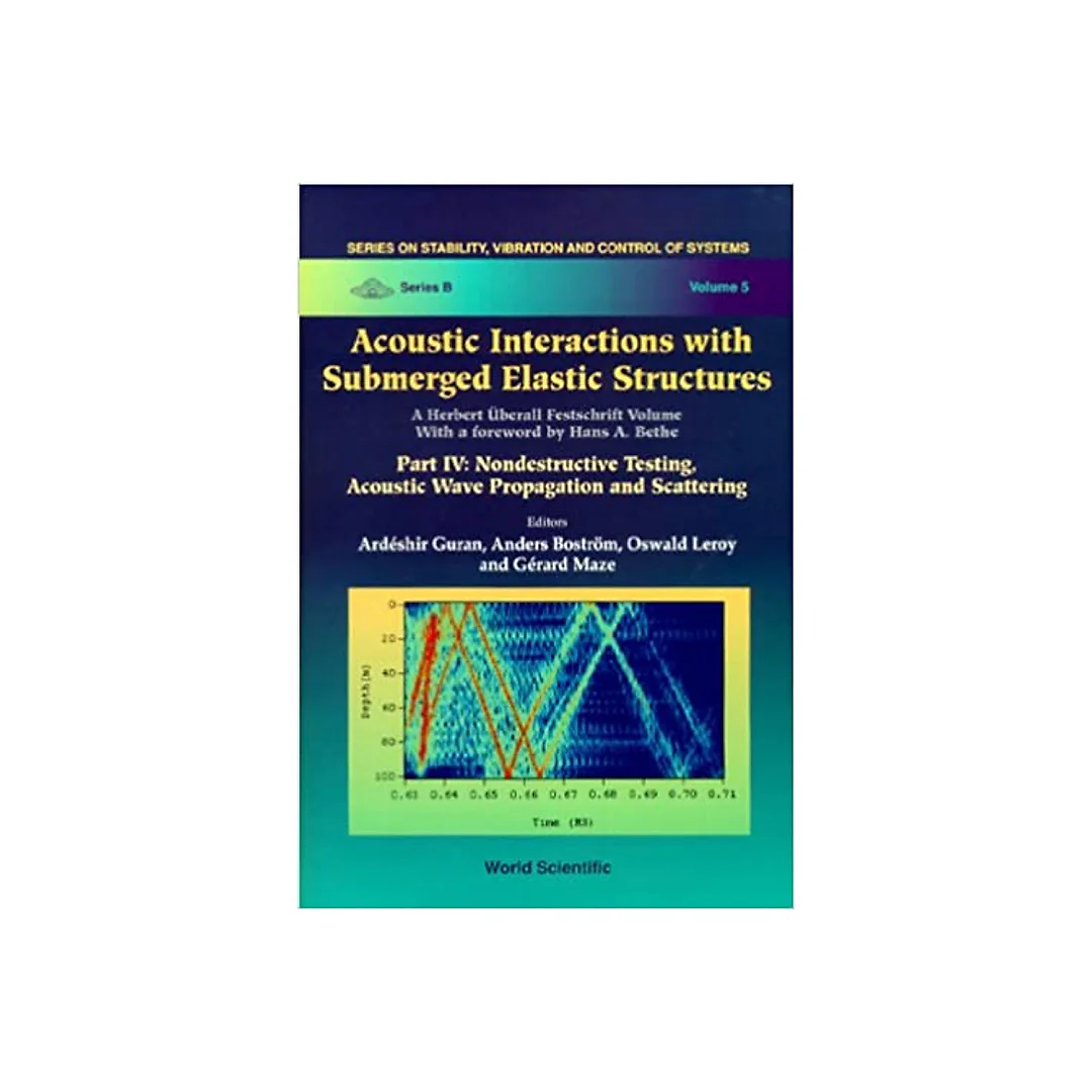 Acoustic Interactions With Submerged Elastic Structures: Part Iv: Nondestructive Testing, Acoustic Wave Propagation And Scattering