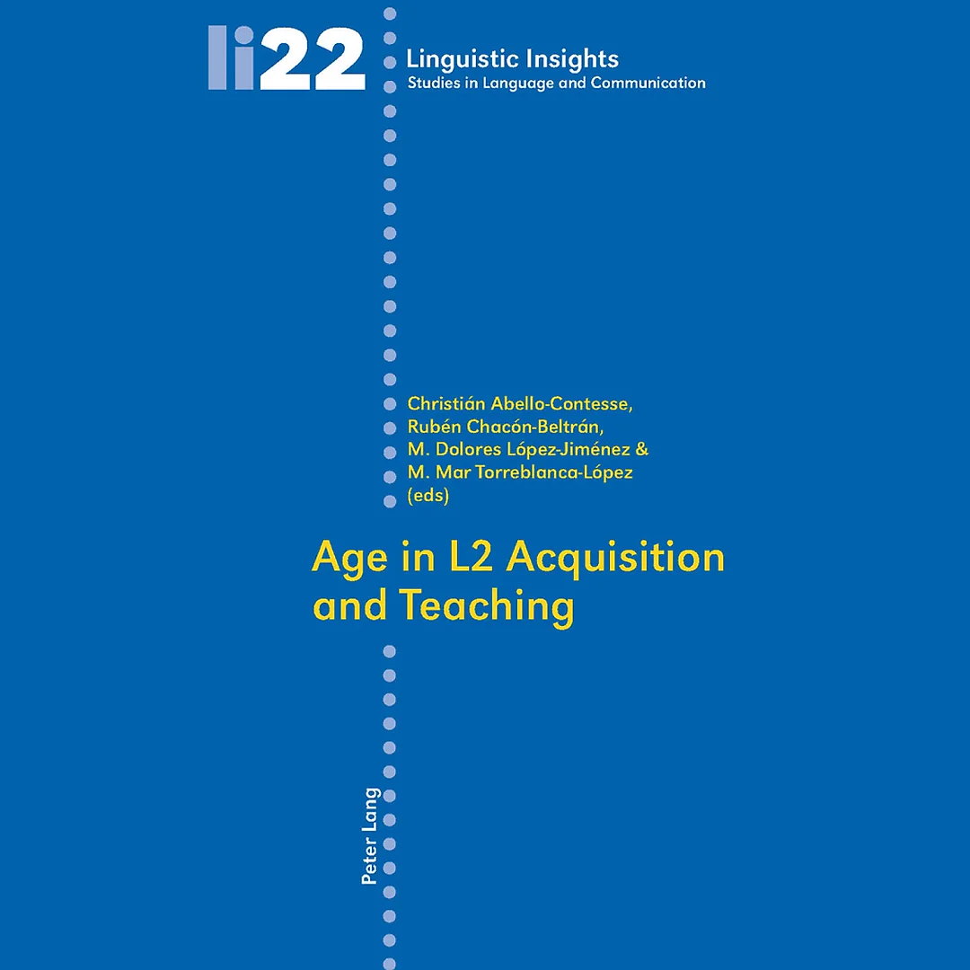 Age in L2 Acquisition and Teaching