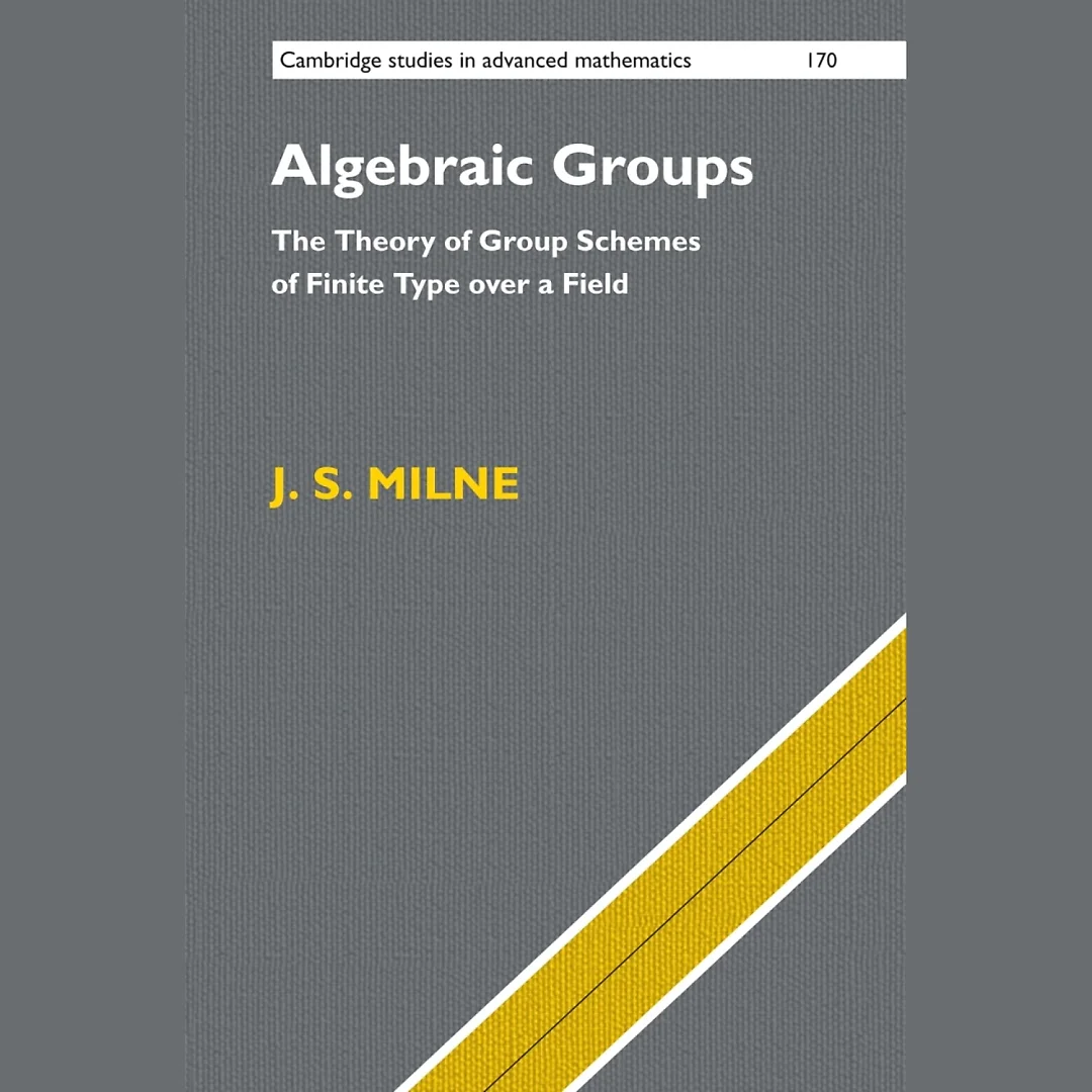 Algebraic Groups: The Theory of Group Schemes of Finite Type over a Field