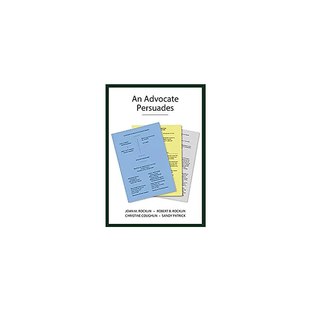 An Advocate Persuades