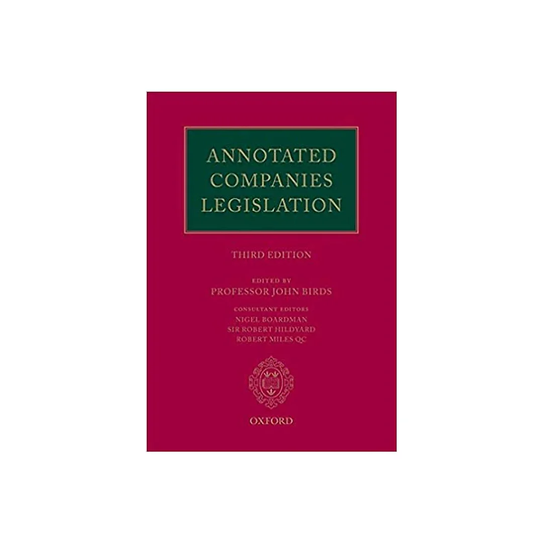 Annotated Companies Legislation