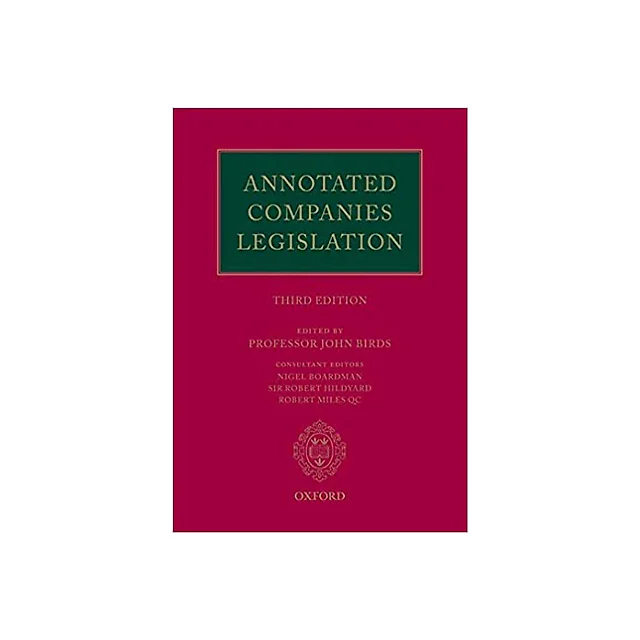 Annotated Companies Legislation