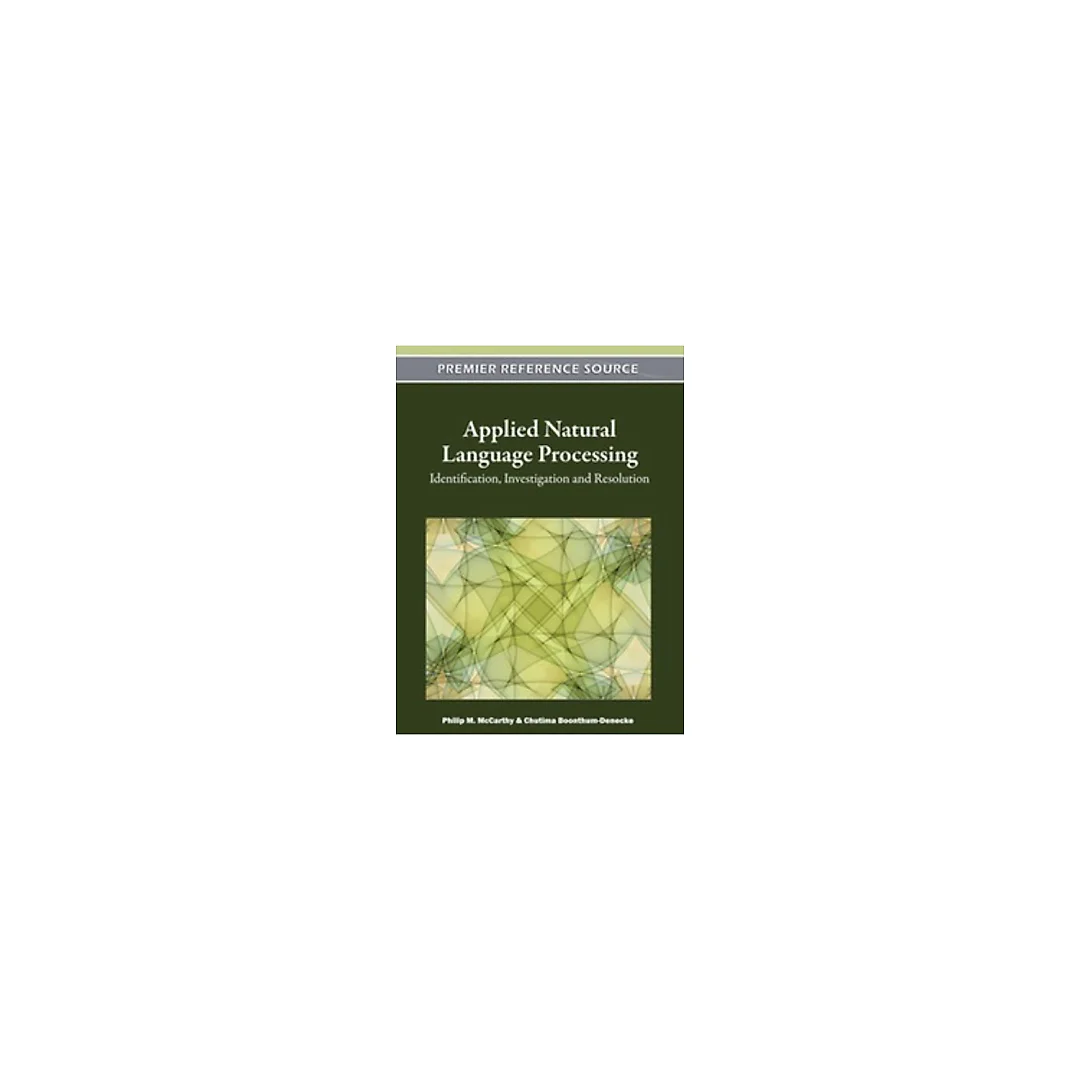 Applied Natural Language Processing