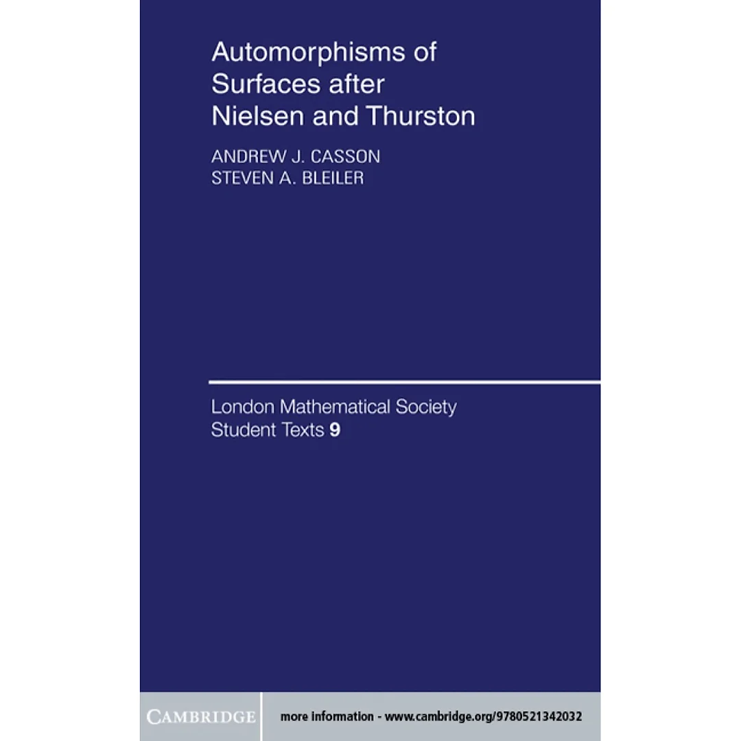 Automorphisms of Surfaces after Nielsen and Thurston