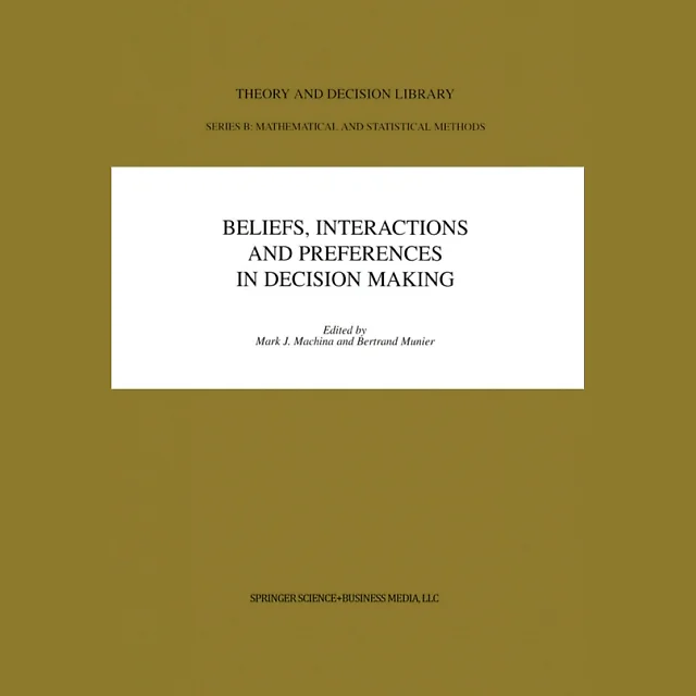 Beliefs Interactions and Preferences: in Decision Making