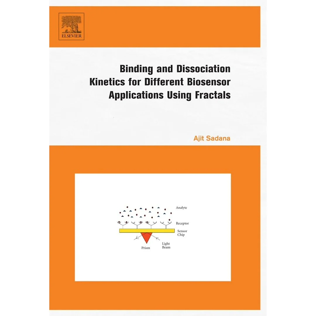Binding and Dissociation Kinetics for Different Biosensor Applications Using Fractals