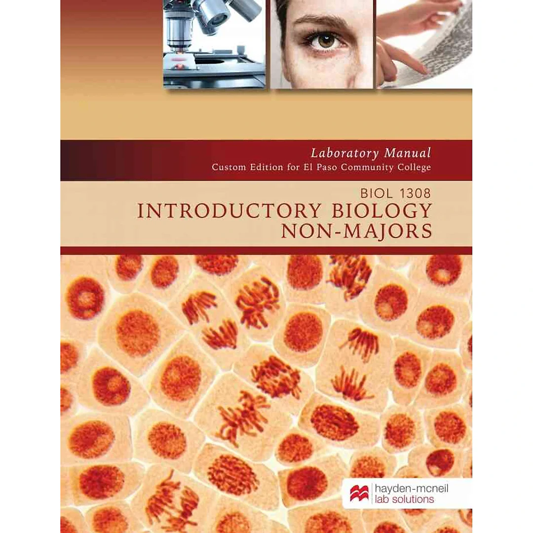 BIOL 1308: Introductory Biology Non-Majors - El Paso Community College