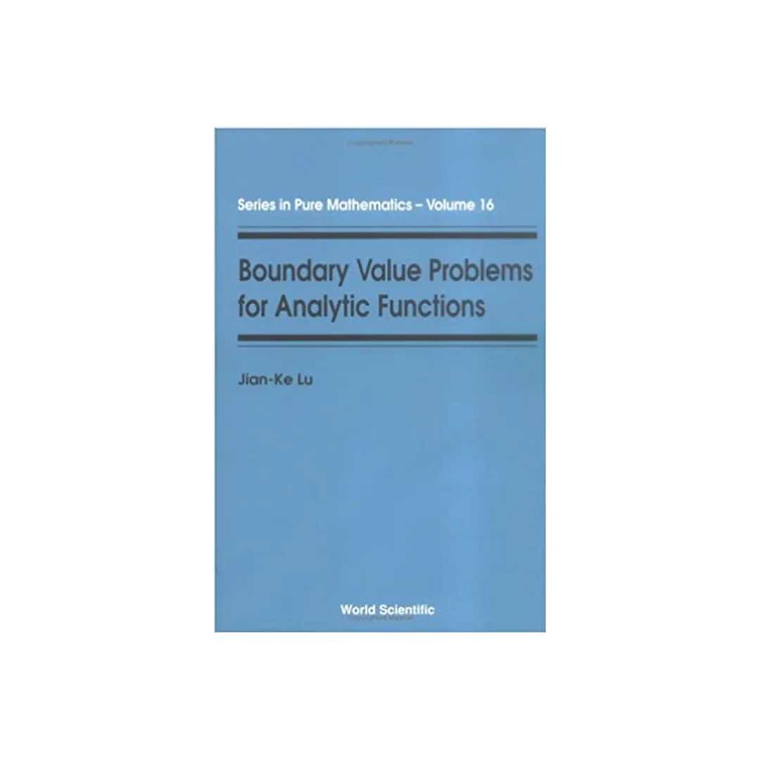 Boundary Value Problems For Analytic Functions