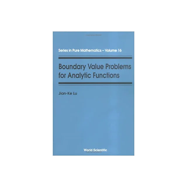 Boundary Value Problems For Analytic Functions