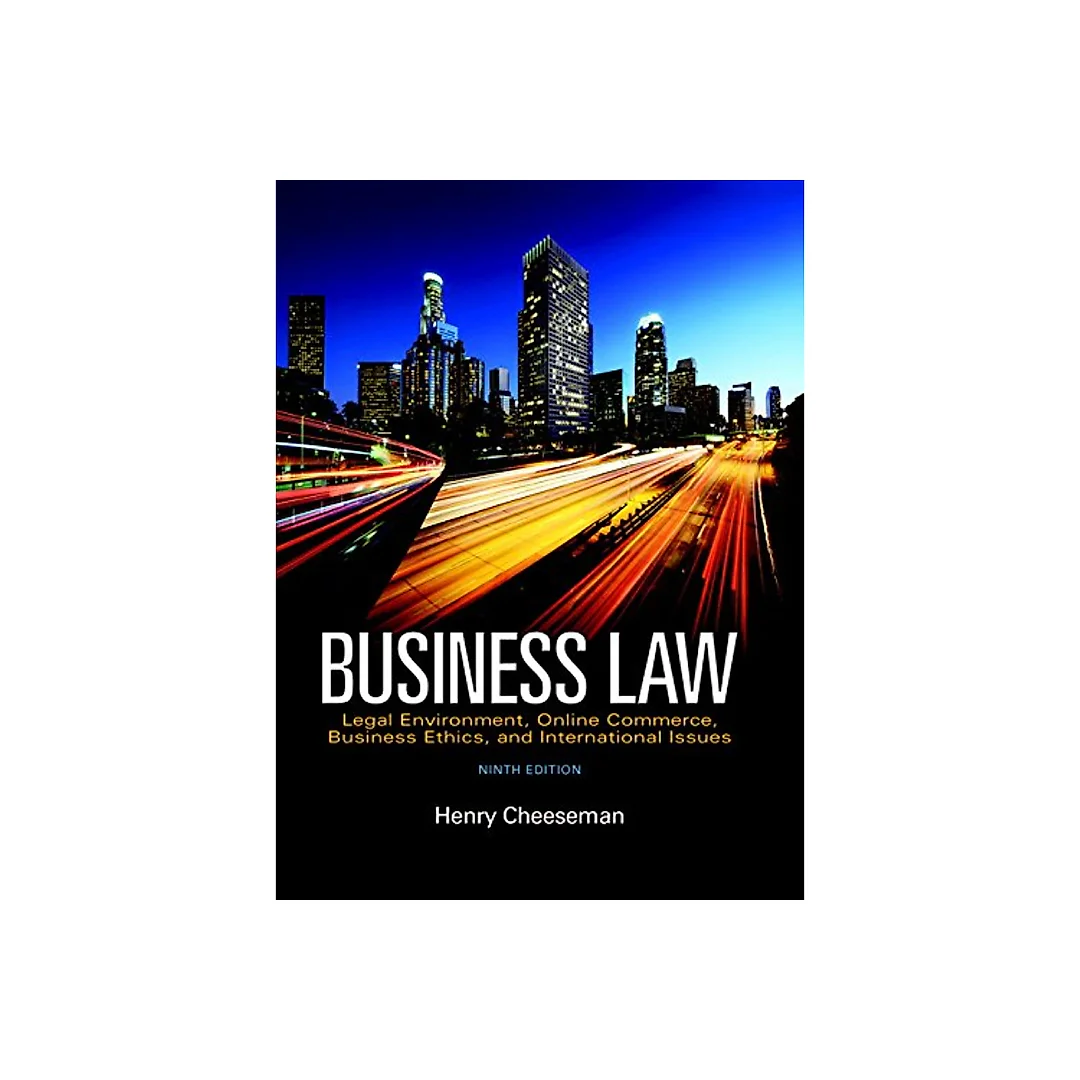 Business Law 9th Edition Henry Cheeseman