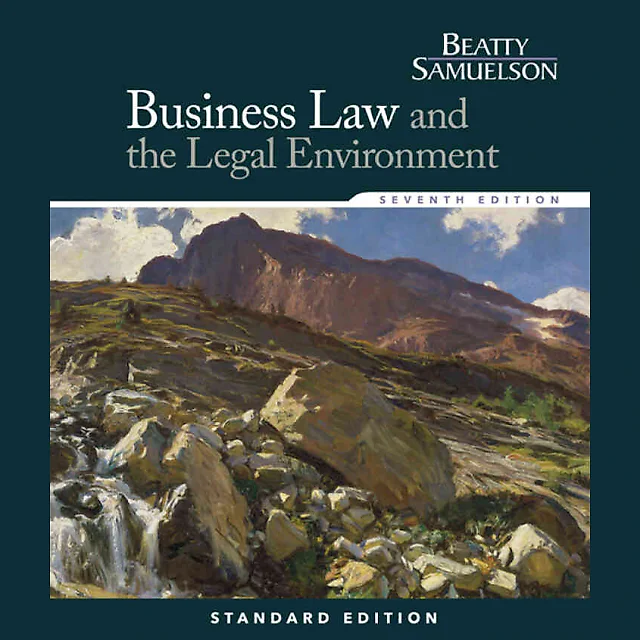 Business Law and the Legal Environment Standard 7th Edition
