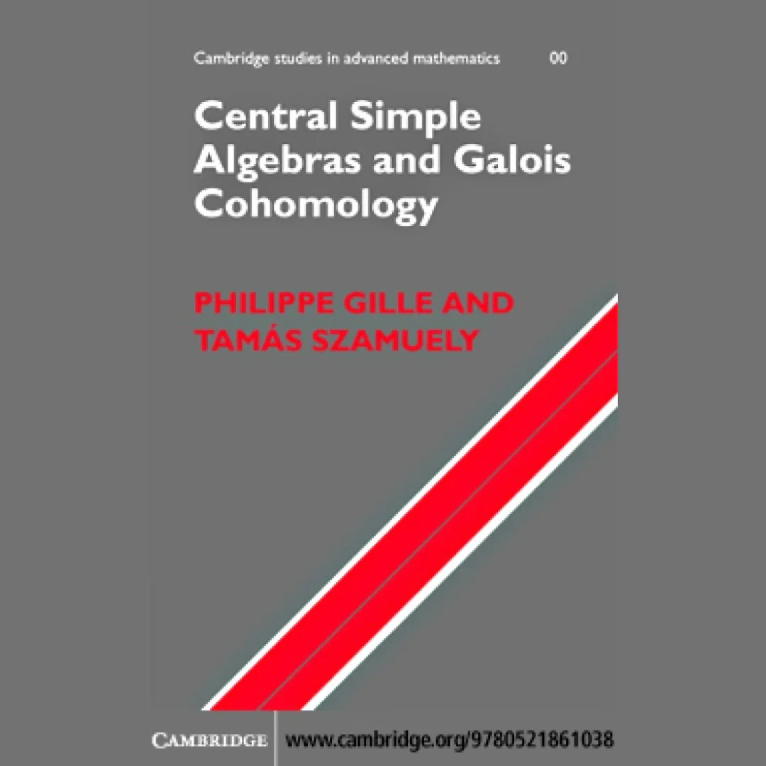 Central Simple Algebras and Galois Cohomology