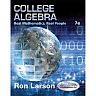 College Algebra: Real Mathematics Real People 7th Edition