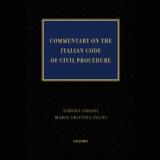 Commentary on the Italian Code of Civil Procedure