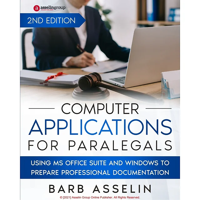 Computer Applications for Paralegals