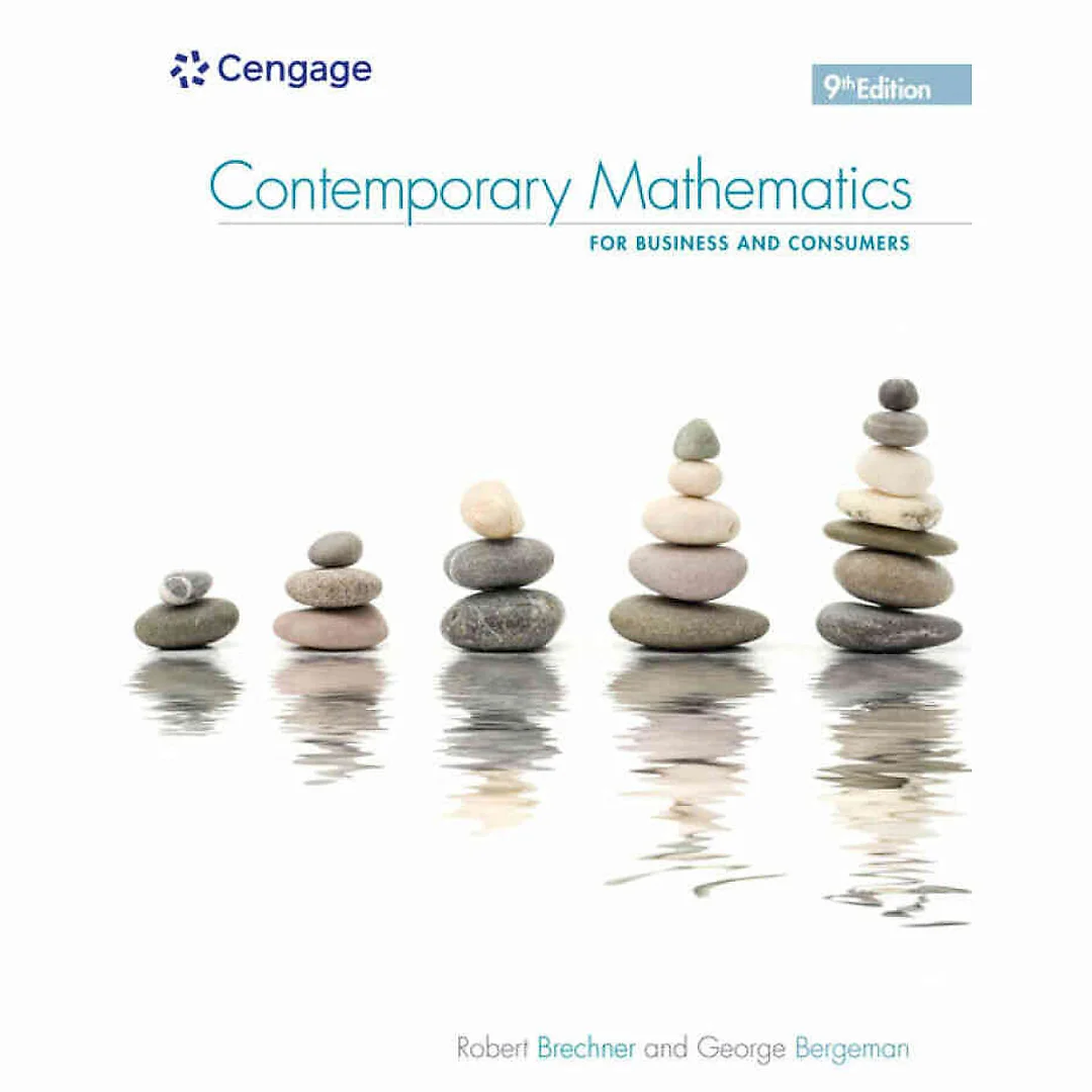 Contemporary Mathematics for Business & Consumers 9th Edition