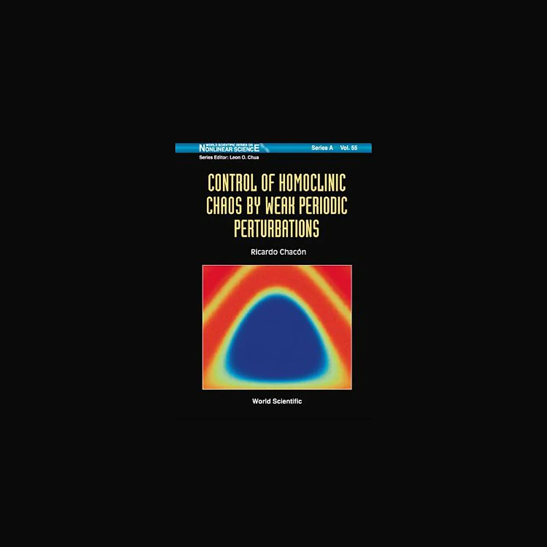 Control Of Homoclinic Chaos By Weak Periodic Perturbations