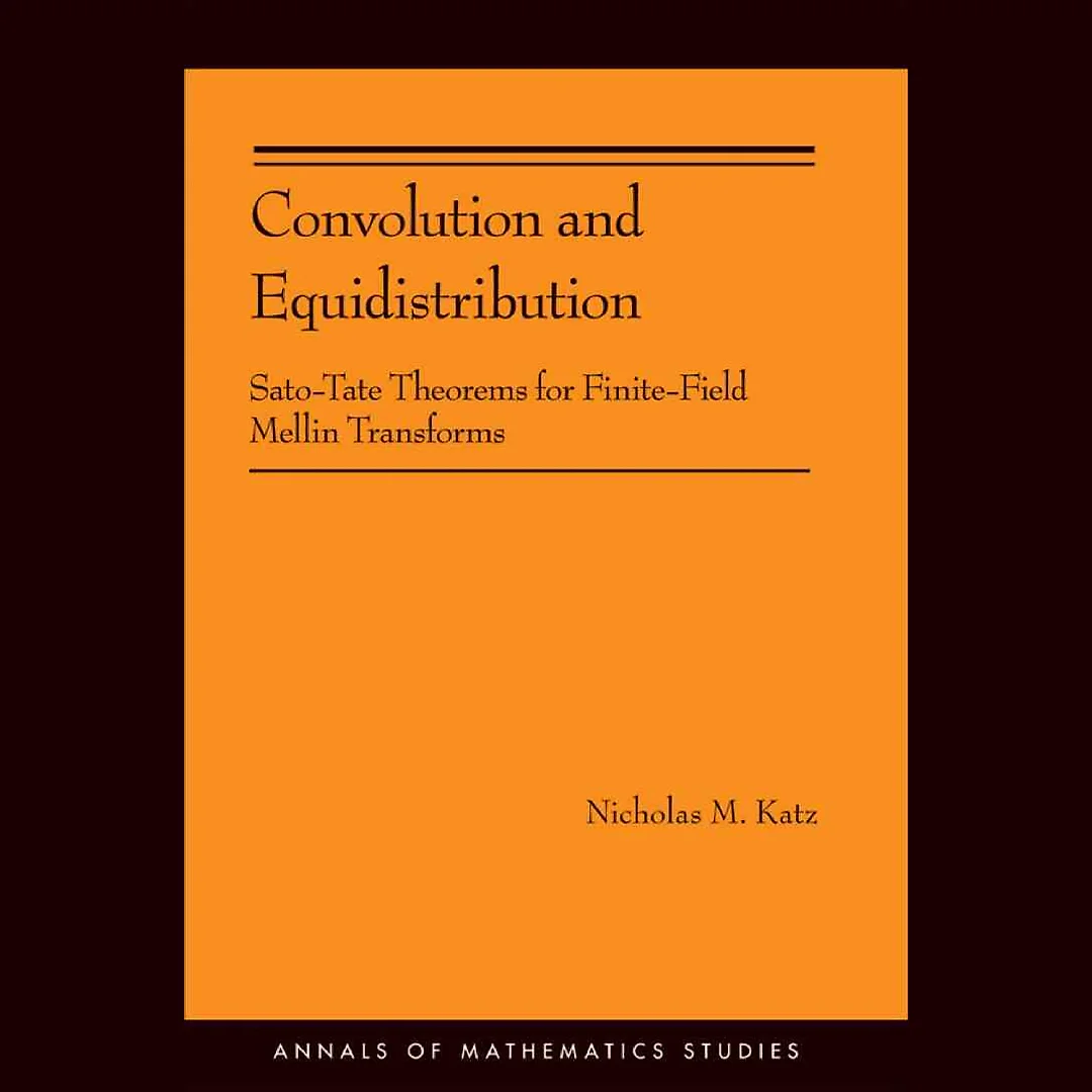 Convolution and Equidistribution: Sato-Tate Theorems for Finite-Field Mellin Transforms (AM-180)