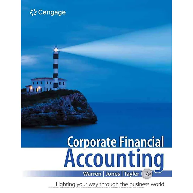 Corporate Financial Accounting, 17th Edition