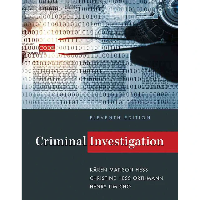 Criminal Investigation 11th Edition