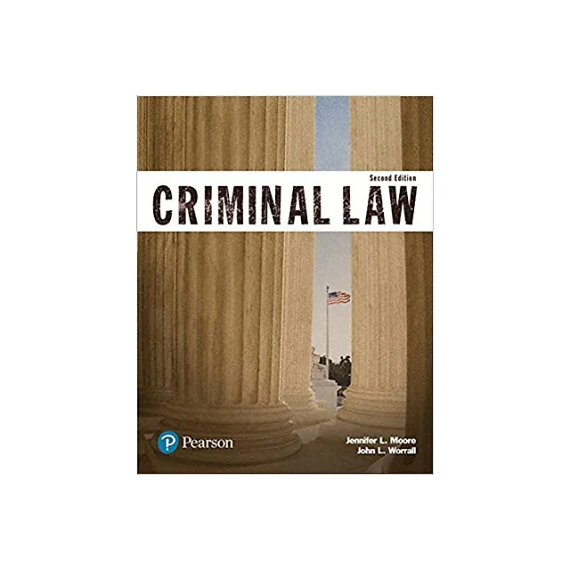 Criminal Law (Justice Series) 2nd Edition by Jennifer L. Moore