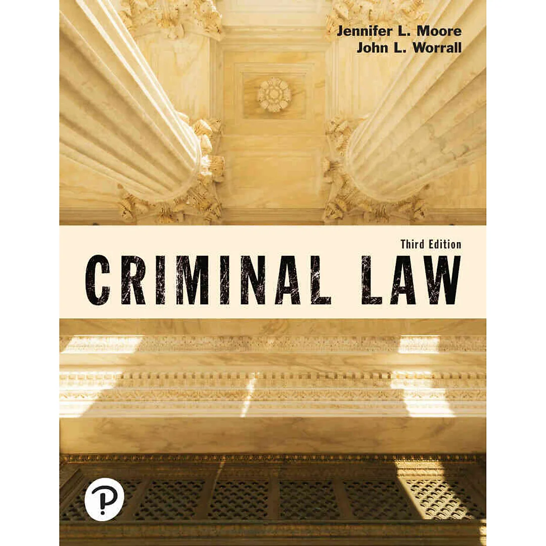 Criminal Law (Justice Series), 3rd Edition