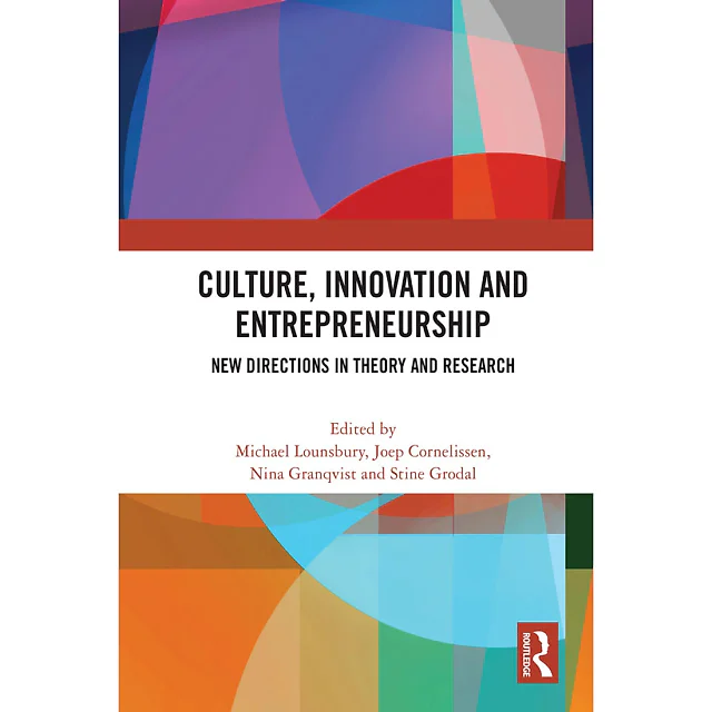 Culture Innovation and Entrepreneurship: New Directions in Theory and Research