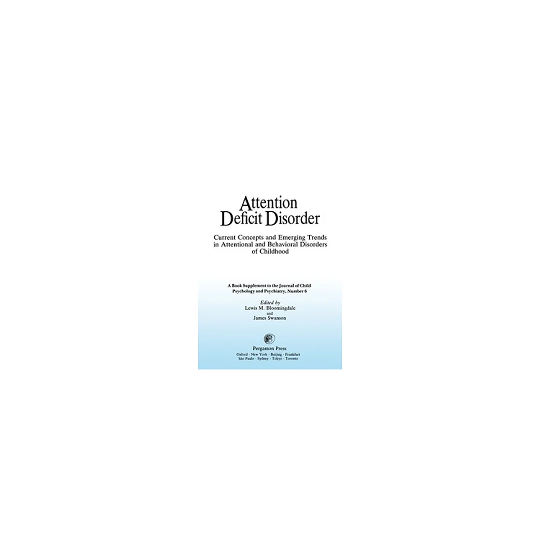 Current Concepts and Emerging Trends in Attentional and Behavioral Disorders of Childhood
