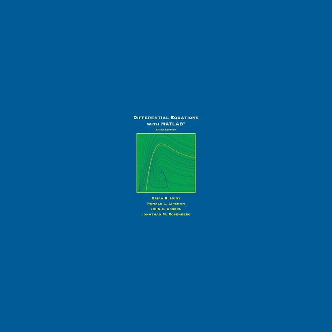Differential Equations with Matlab