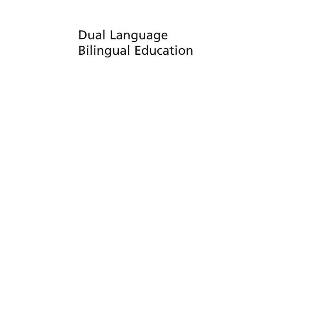 Dual Language Bilingual Education: Teacher Cases and Perspectives on Large-Scale Implementation