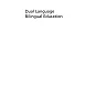 Dual Language Bilingual Education: Teacher Cases and Perspectives on Large-Scale Implementation