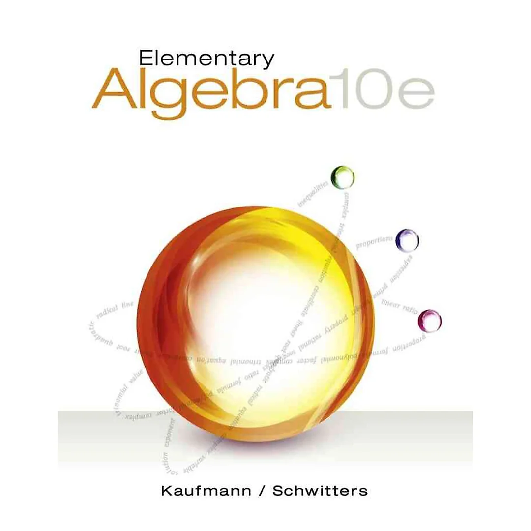 Elementary Algebra 10th Edition