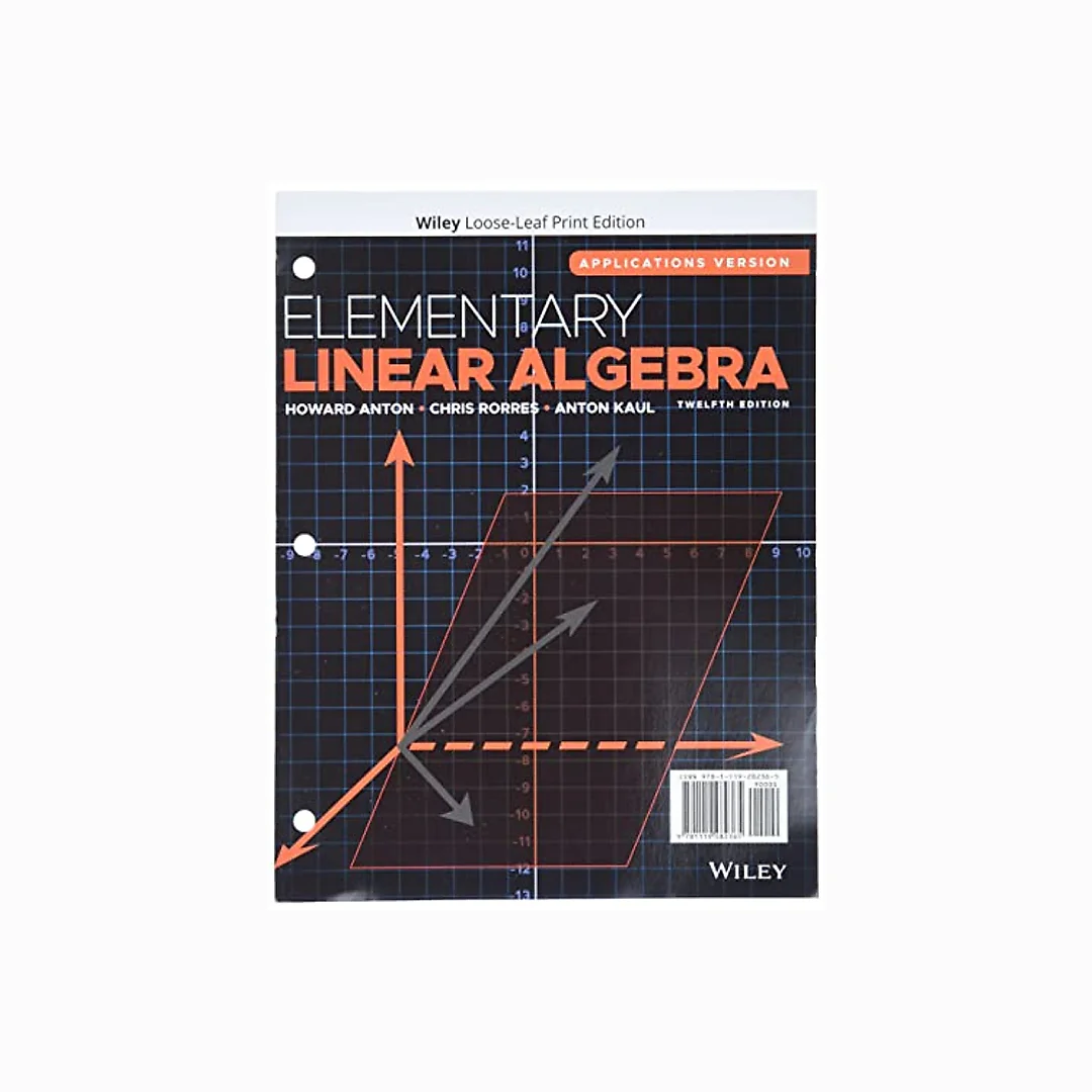 Elementary Linear Algebra Applications Version 12th Edition by Howard Anton